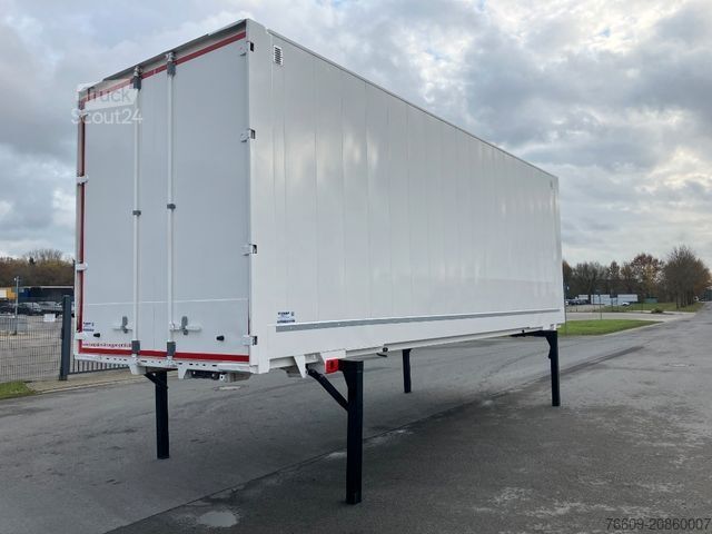 Swap body trailer KRONE Wechselbrücke Koffer