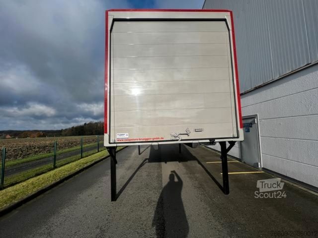 Swap body trailer KRONE Wechselkoffer Heck Alu.- Rolltor