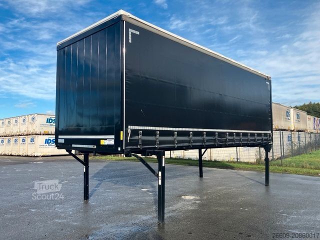 Swap body trailer KRONE Wechselbrücke Plane