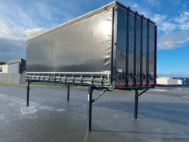 Swap body trailer KRONE Wechselbrücke Plane