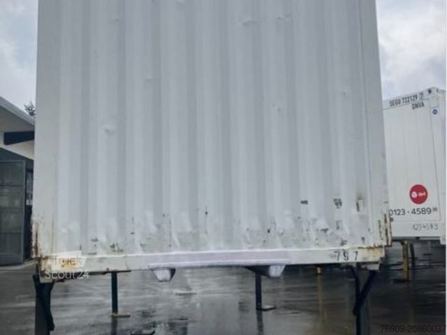 Swap body trailer KRONE Heck Alu.- Rolltor