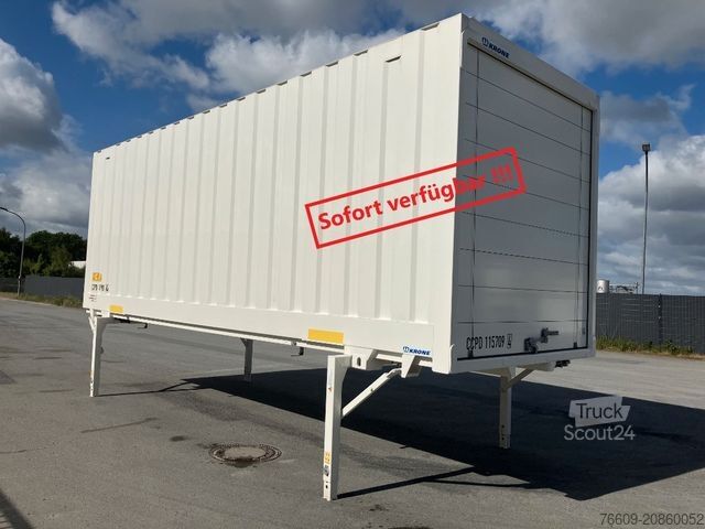 Swap body trailer KRONE Wechselbrücke Koffer