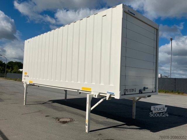 Swap body trailer KRONE Wechselbrücke Koffer