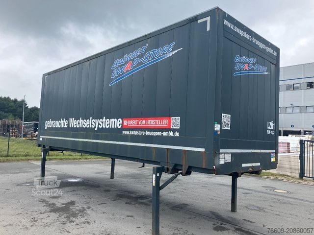 Swap body trailer KRONE Wechselbrücke Koffer