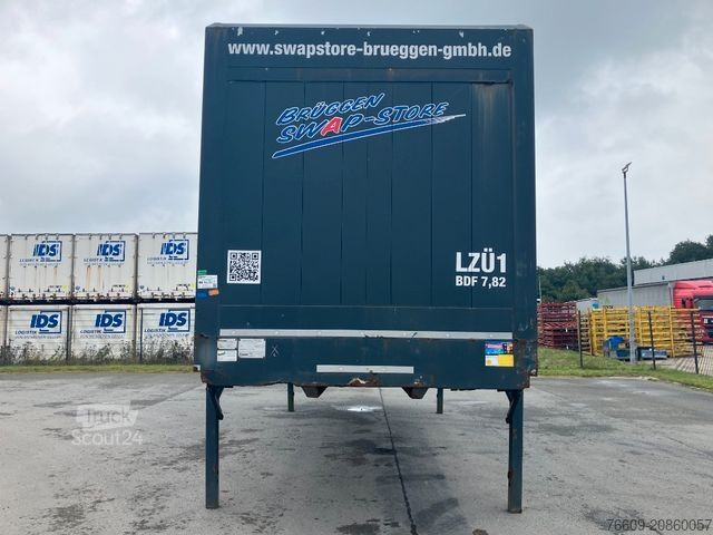 Swap body trailer KRONE Wechselbrücke Koffer