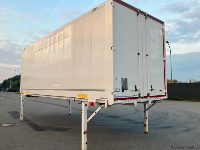 Swap body trailer KRONE Wechselbrücke Koffer