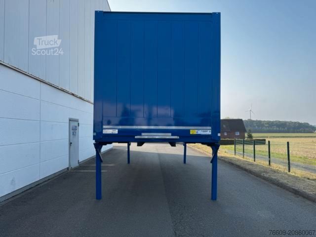 Swap body trailer KRONE Baustoff-Flat