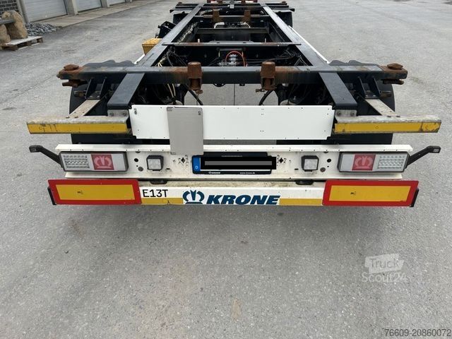 Swap chassis trailer KRONE 2 Achswechselfahrgestell, Typ: AZW 18 eL3B9