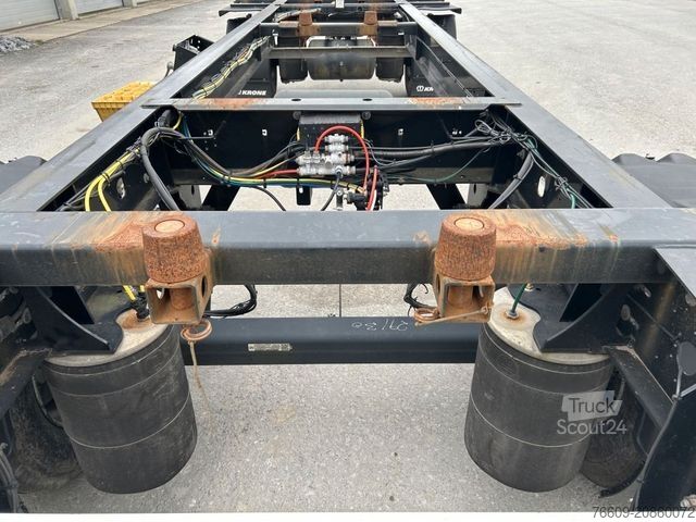 Swap chassis trailer KRONE 2 Achswechselfahrgestell, Typ: AZW 18 eL3B9