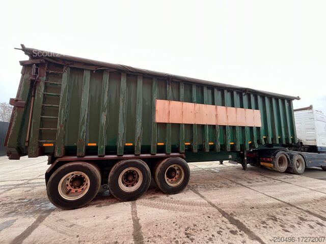 Kippisäiliö Titan Inox 70 m3 / 68 tons STAINLESS STEEL BOX / 70 m...