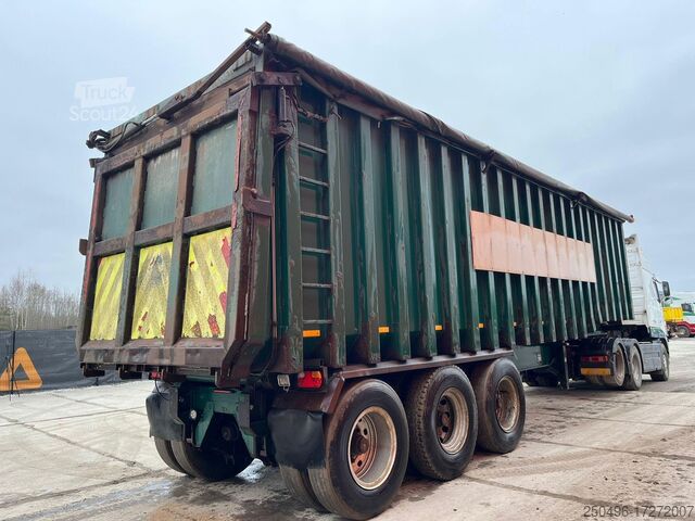 Kippisäiliö Titan Inox 70 m3 / 68 tons STAINLESS STEEL BOX / 70 m...