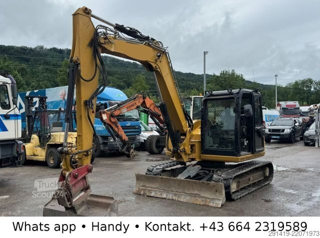 Bandgrävare CATERPILLAR 308 E2CR  Kettenbagger / Schild Powertilt Bj2014