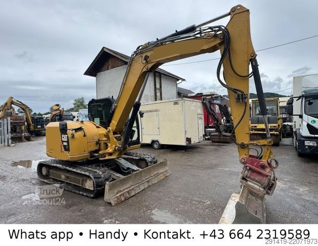 Bandgrävare CATERPILLAR 308 E2CR  Kettenbagger / Schild Powertilt Bj2014