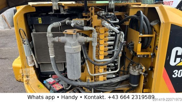 Bandgrävare CATERPILLAR 308 E2CR  Kettenbagger / Schild Powertilt Bj2014