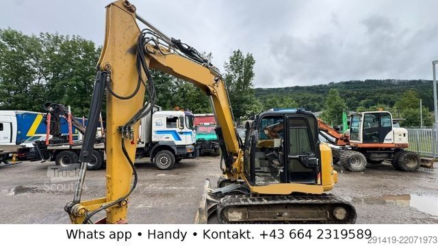 Bandgrävare CATERPILLAR 308 E2CR  Kettenbagger / Schild Powertilt Bj2014