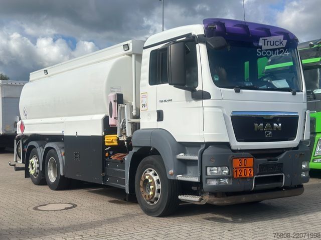 LKW mit Tankaufbau MAN TGS 26.440 Willig Diesel/Heizöl Oben/unten Lenk