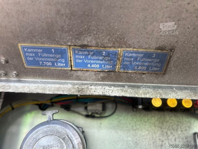 LKW mit Tankaufbau MAN TGS 26.440 Willig Diesel/Heizöl Oben/unten Lenk