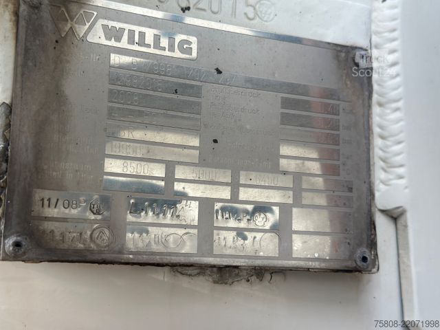 LKW mit Tankaufbau MAN TGS 26.440 Willig Diesel/Heizöl Oben/unten Lenk