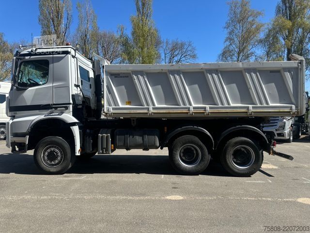Tre-sidet tipbil MERCEDES-BENZ 3345 6x6 Meiller DSK 1,20m Bordwände AHK Hydr.