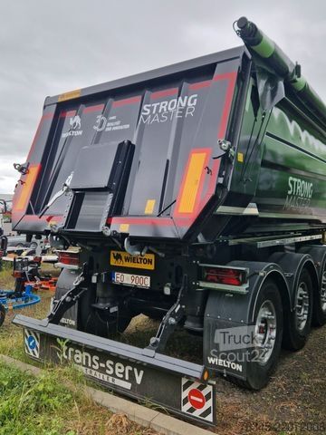 Kipper Auflieger WIELTON Strong Master HARDOX 26m3 Stahlmulde HP SOFORT