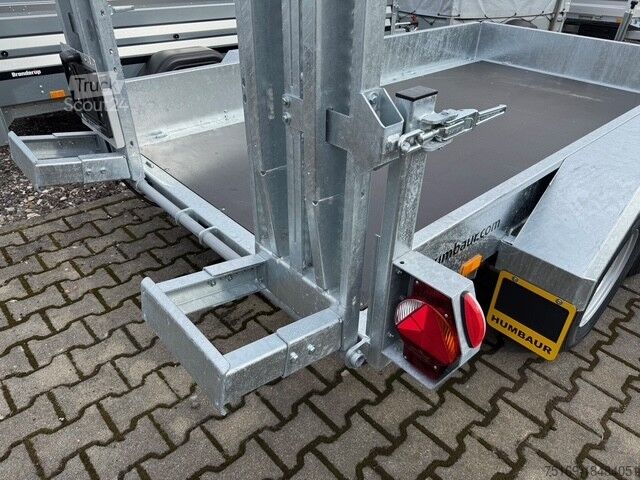 Car trailer Humbaur Baumaschinentransporter HS 303718 3,0 to. 3750 x 1850 x 270 mm