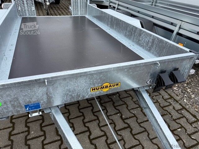Car trailer Humbaur Baumaschinentransporter HS 303718 3,0 to. 3750 x 1850 x 270 mm
