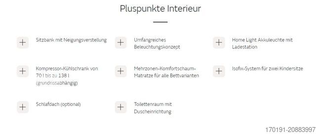 Avtodom BÜRSTNER ELISEO C 602 Aufstelldach