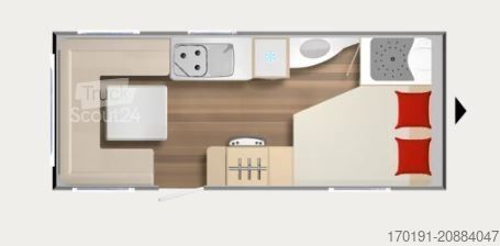 Bivalnik BÜRSTNER PREMIO 460 TS SUPER SALE -7.740¤