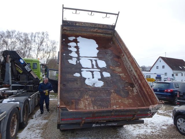 Billenő teherautó MERCEDES-BENZ Atego 3 1224 Kipper/Kran/Euro 6/Automatik