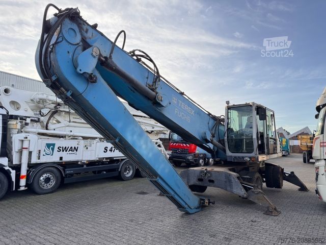 Pelle sur pneus FUCHS Terex MHL 340 Umschlagbagger Magnet