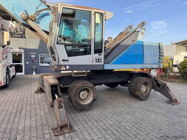 Pelle sur pneus FUCHS Terex MHL 340 Umschlagbagger Magnet
