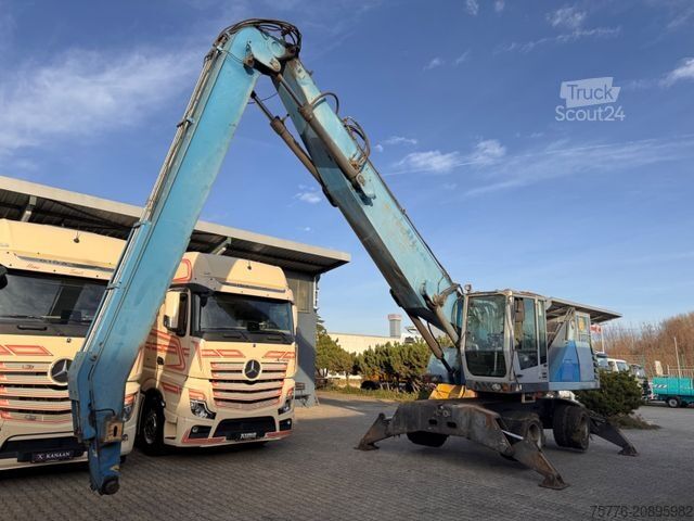 Kolesni bager FUCHS Terex MHL 340 Umschlagbagger Magnet