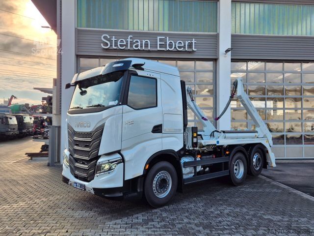 Camion benne IVECO AS280X58Y/ PS ON Meiller AK 16. T Funk AHK Cam