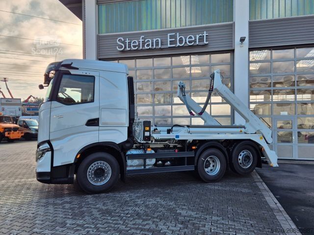 Camion benne IVECO AS280X58Y/ PS ON Meiller AK 16. T Funk AHK Cam
