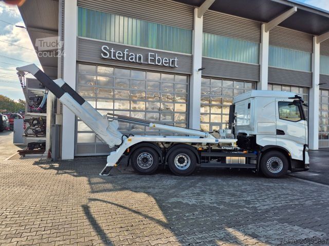 Camion benne IVECO AS280X58Y/ PS ON Meiller AK 16. T Funk AHK Cam