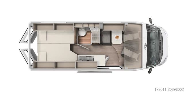 Karavan CARADO CV 600 2025er Modell 140PS Automat Markise