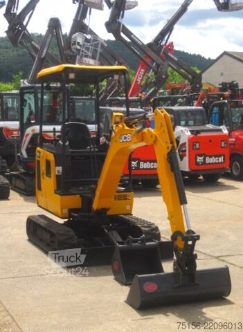 Mini ekskavatör JCB 16C-1 T3 ** 2x Löffel **