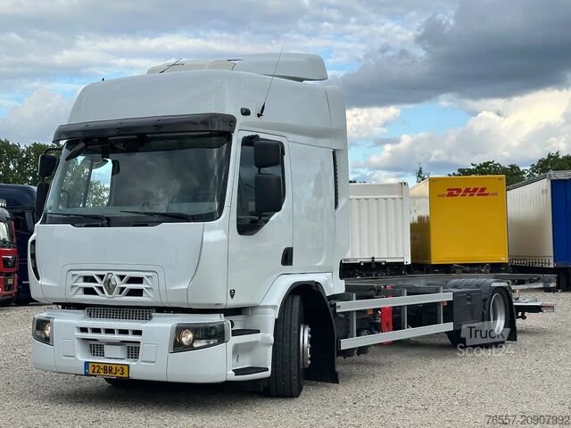 Transporte de contenedores Renault D280.18 EURO6.  2021.   BDF SYSTEEM