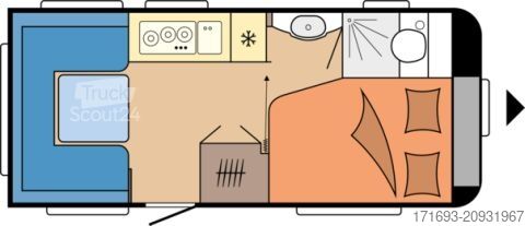 Τροχόσπιτο Hobby De Luxe 460 UFe IC-Line Sondermodell Preis-Highlight