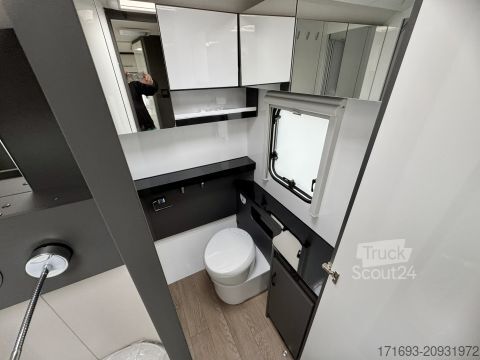 Τροχόσπιτο Hobby De Luxe 495 WFB 1800 kg/Connect/Autarkvorb.