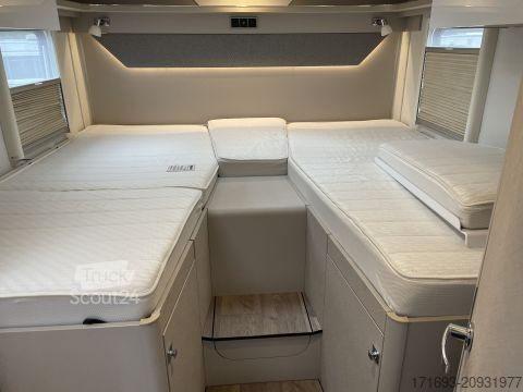 Caravana semiintegrada Hymer/Eriba Tramp S 685 Hubbett elektr./NP 132.866Euro