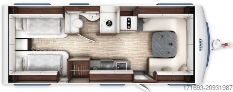 Bivalnik Fendt Diamant 650 GD