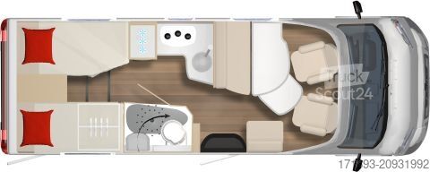 Caravana semiintegrada Bürstner Lyseo TD 690 G Harmony Line Sie sparen 40.270Euro