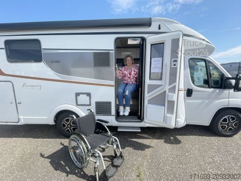 Caravana semiintegrada Bürstner Lyseo TD 736 Rolli zum Mieten - barrierefrei