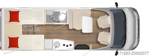 Caravana semiintegrada Bürstner Lyseo Time Skyline Edition 690 G MESSE ANGEBOTE ON TOP