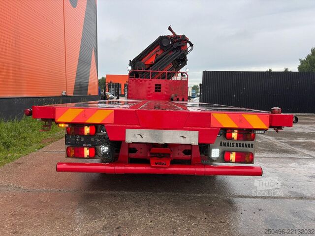 الجسم المفتوح Scania R 124 8x2*6 PK 72002 + JIB / PLATFORM L=7756 mm