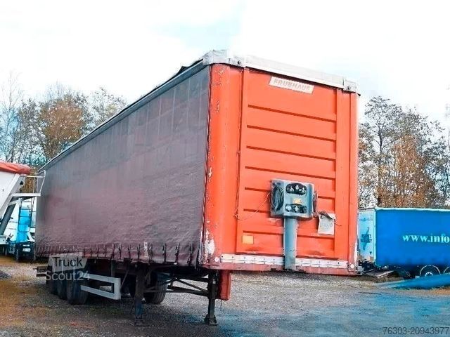 Atvērta puspiekabe ar tentu FRUEHAUF Pritsche/Plane*3 Stück*