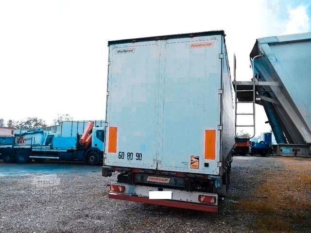 Atvērta puspiekabe ar tentu FRUEHAUF Pritsche/Plane*3 Stück*