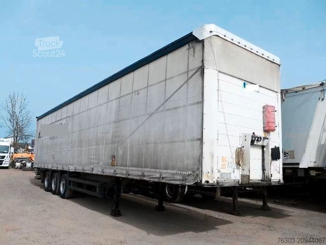 Semi-reboque aberto com lona SCHMITZ CARGOBULL *Pritsche Plane*Coilmulde*