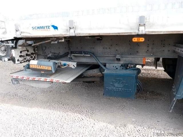 Semi-reboque aberto com lona SCHMITZ CARGOBULL *Pritsche Plane*Coilmulde*